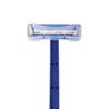 Medline Twin Blade Facial Razor, Disposable, Blue, 50 Count (Pack of 10)