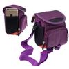 Navitech Purple Camera Shoulder Bag Compatible with KIDSCAM 20MP Point and Shoot Camera