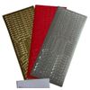 Vision4ever 1x Gold Colour Assorted Straight & Arched Script Christmas Peel Off Stickers Card Making