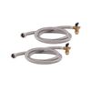 Sharkbite1/2"Push-to-connect x 3/4"FHT Brass Washing Machine InstallationKit(UZ)