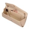 SwankySwans Women's Lora Clutch Bag, Nude