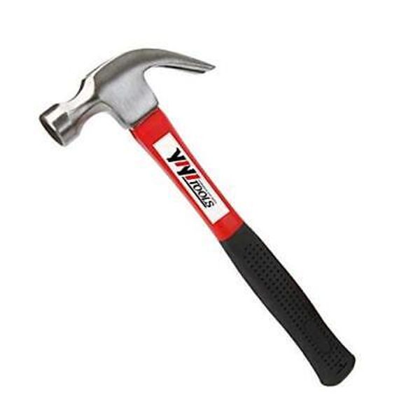 Claw Hammer With fiberglass Handle – 16-oz, 16oz Claw Hammer-Fiberglass Handle