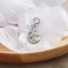 Philip Jones Rose Quartz Gemstone Bracelet with Buddha Charm