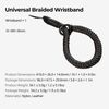 SMALLIRG Camera Wrist Strap, Universal Braided Camera Hand Strap, Adjustable Safety Strap Compatible for DSLR or Mirrorless Camera, Black- 4881