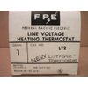 F.P.E. Li/Tronic LT2 Night Set Back Line Voltage Wall Thermostat 2 pole