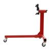 CNCEST Rotating Engine Stand, Engine Stand Motor Hoist Dolly Mover Jack with 360 Degree Adjustable Mounting Head (Red,750lbs)