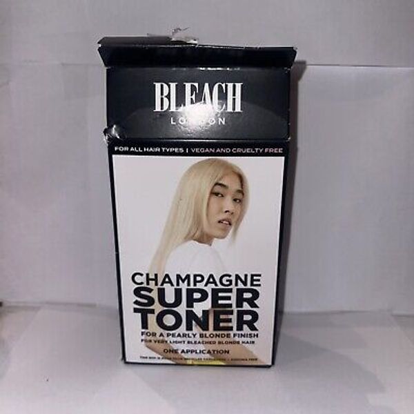 Bleach London Champagne Super Toner For A Pearly Blonde Finish Box Damage ‼️