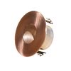4 Inches Line Voltage Pinhole Baffle Trim for Recessed Light-(Copper)- Fit Halo/Juno