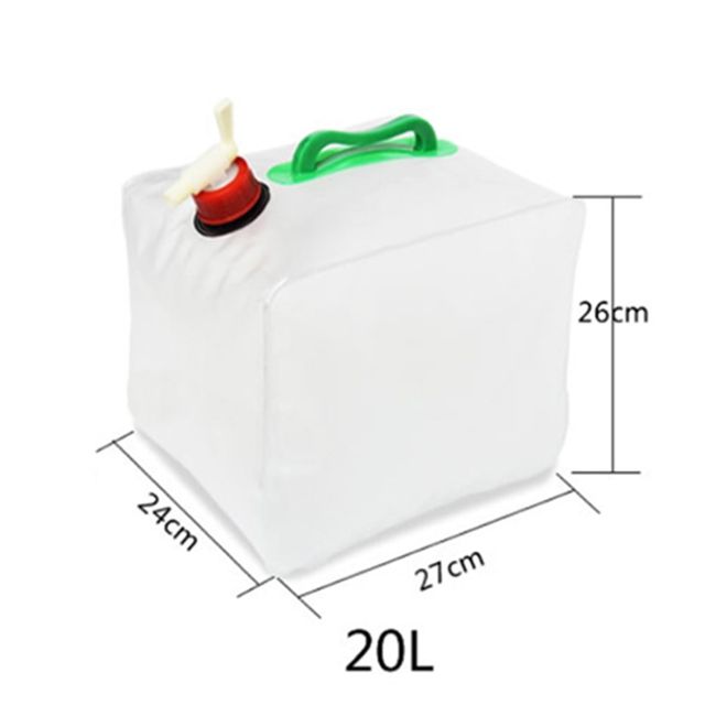 10L/20L Collapsible Plastic Water Tank Container, Portable