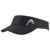 HEAD Damen Pro Player Womens Visor, Schwarz, Einheitsgröße EU