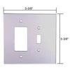 CRL Decora Switch Acrylic Mirror Plate - Clear [Misc.]