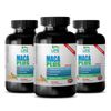Improve fertility - MACA PLUS 1300MG 3 Bottles - cuataba bark supplement