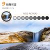 K&F Concept 62mm Variable ND Filter ND2-400 Variable Dimming Filter with 9 Level Dimming Adjustment Cleaning Cloth Ideal for Video Shooting (Nano-Basic)