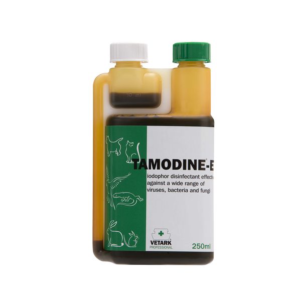 Vetark Tamodine E Bottle, 250 ml