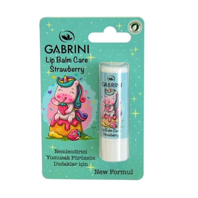 Gabrını Lip Balm Dudak Kremi Strawberry Çilek