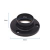 Round Wardrobe Rail for Hanging Clothes Rails 25mm (End Socket) Black