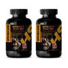 Maca Root Extract Pills for Men SUPER MACA PREMIUM BLEND - 2 Bottle 120 Capsules