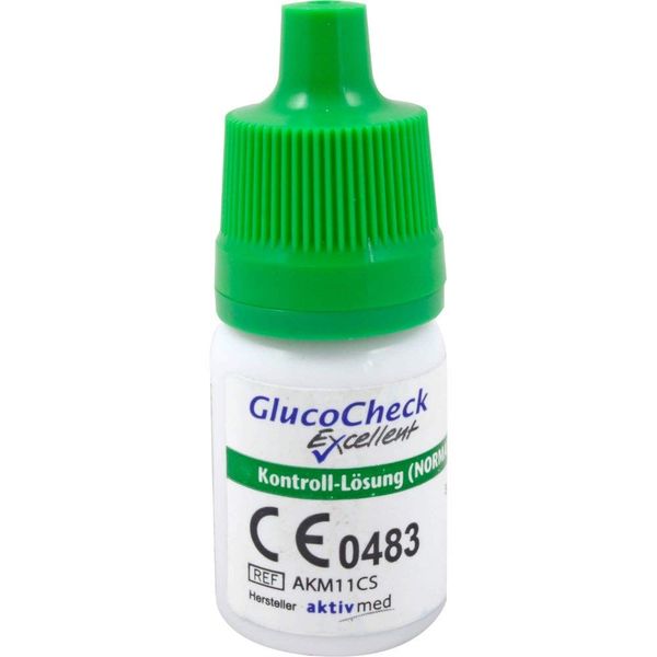 GlucoCheck Excellent Control Solution Medium, 4 ml