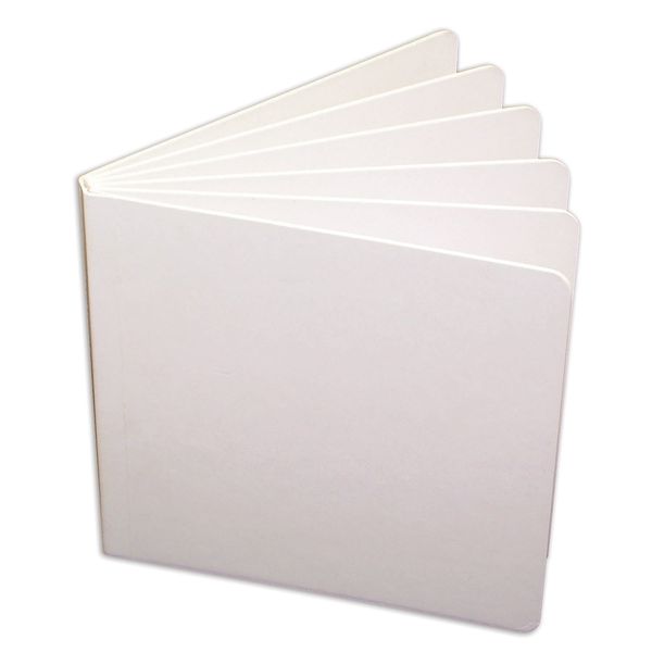 Ashley Blank Chunky Thick Pages Book,White