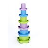 Green Toys Stacking Cups, Purple/Blue/Green