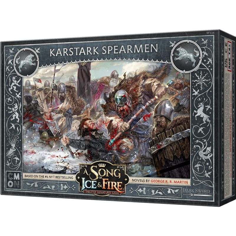A Song of Ice & Fire: Tabletop Miniatures Game - House Karstark Spearmen main image 1