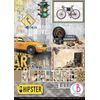 Ciao Bella Hipster Double-Sided Creative Pad A4 9/Pkg 190gsm