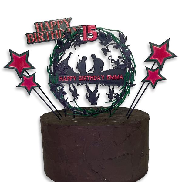 Apocalypse Gaming Cake Topper Kit, 18 cm Tall, Personalisable, Biodegradable PLA