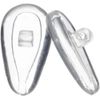 Seek Optics Replacement Nose Pads for Prada SPR 52N - Comfortable Technology to Replace a Broken or Missing Nose Pad in Existing Frames Clear
