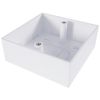 Single BACKBOX, White, Wall Plates and Floor Boxes Audio Visual Cable, Qty X 1 | 90-0101