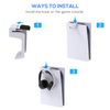FYOUNG Headset Holder for PS5, Hook Hanger for PS5 Headphone Stand - Black (White)