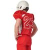 Champro Youth Huddle Stretch Polyester Dazzle Jersey, Black, Scarlet, X-Large
