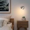 Long Life Lamp Company Brush Chrome Mounted Reading Wall Light Pull Switch Adjustable Head H3037