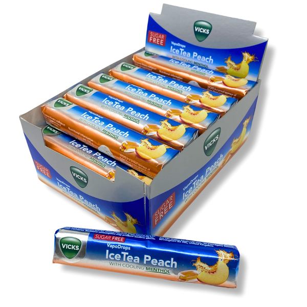 Vicks Ice Tea Peach Stick Pack