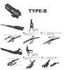 PIAA Flat Snow Wiper Blade, for Snow, Silicone Coat Variation