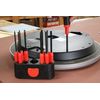 E-Value ED-790 Screwdriver Set, 8-Piece Set, Power Grip Handle