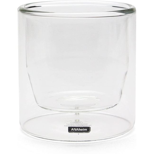 ANAHEIM HOUSE HOLD GOODS Anaheim Double Wall Tumbler "210ml" (Clear)