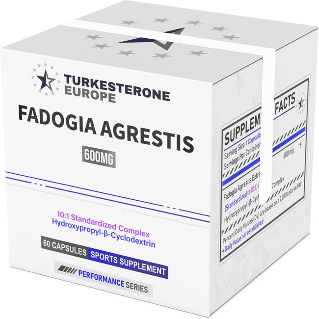 250 Bottles - Fadogia Agrestis 10:1 Complex with Hydroxypropyl-β-Cyclodextrin