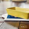 Chopping Board Elves Merry Christmas Blue