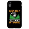 iPhone XR Disc Golf Ninja In Training Frisbee Golfer Golfing Case