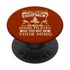 Only body and mind required for Pilates Reformer workout PopSockets Swappable PopGrip
