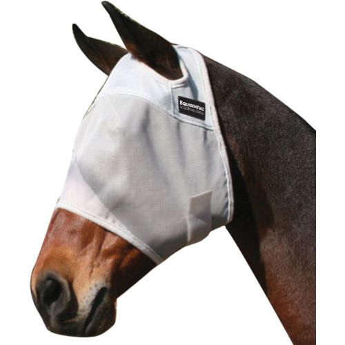 Equisential by Professionals Choice Equine Fly Mask (Small/Cob Gray)