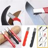 4 Pcs Blade Sharpener Whetstone Knife Stone Garden Tool Pruner, Shears, Scissors