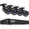 ZOSI H.265+ 5MP DVR 1080P Outdoor CCTV Security Camera System Motion Detection