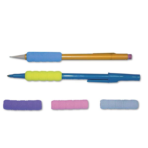Tatco 19711 Ribbed Pencil Cushions, 1-3/4-Inch , Assorted, 50/Set