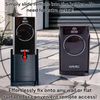Wall & Car Vent Holder For FAAC XT2 & XT4 Black Gate Remotes