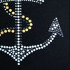 [Spangle] Sequin Motif (Ikari Marine Pattern), Iron On, L Size