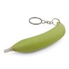 Komonee Novelty Banana Pen Plastic Keyring Green