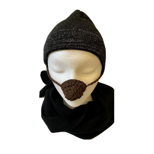 Brown Plain Nose Warmer Birthday/Secret Santa/Stocking Gift Idea.