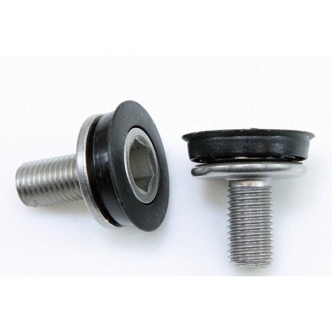 MicrOHERO Cotterless Bolts, Crank Fastening Bolts, M8*15mm, M8x15mm, Set of 2