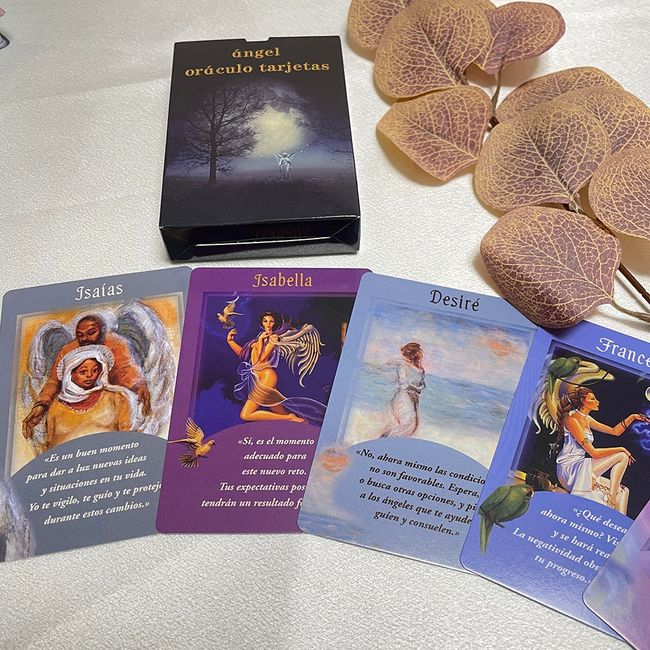 Astrologia Tarot Cards with Guidebook, Espanhol Oracle Deck